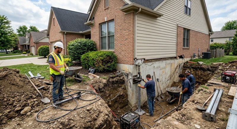 Foundation Repair in Corydon, IN
