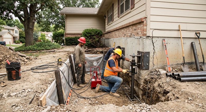 Foundation Repair in Corydon, IN
