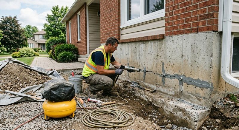 Basement Foundation Repair in Clarksville, IN