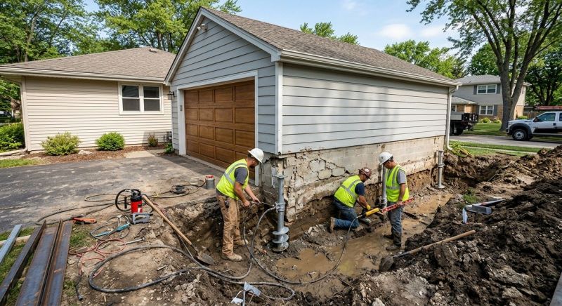 Basement Foundation Repair in Greenville, IN