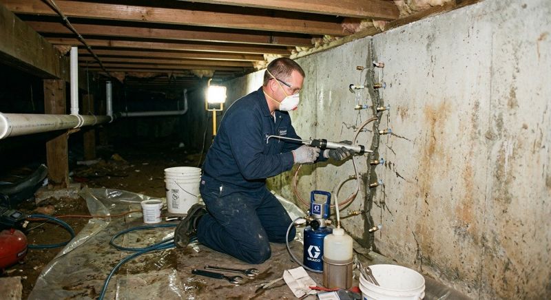 Basement Foundation Repair in Jeffersonville, IN