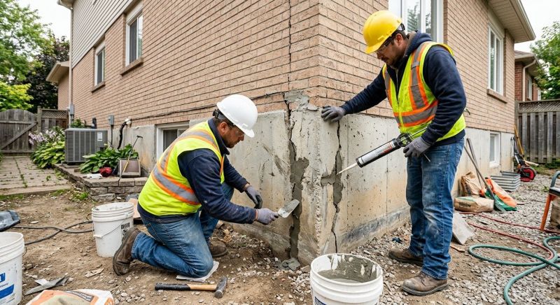 Building Foundation Repair in New Albany, IN