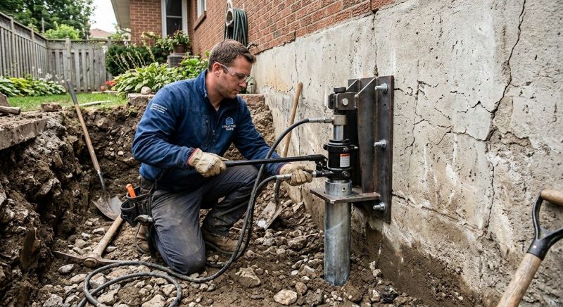 Concrete Foundation Leveling in Georgetown, IN