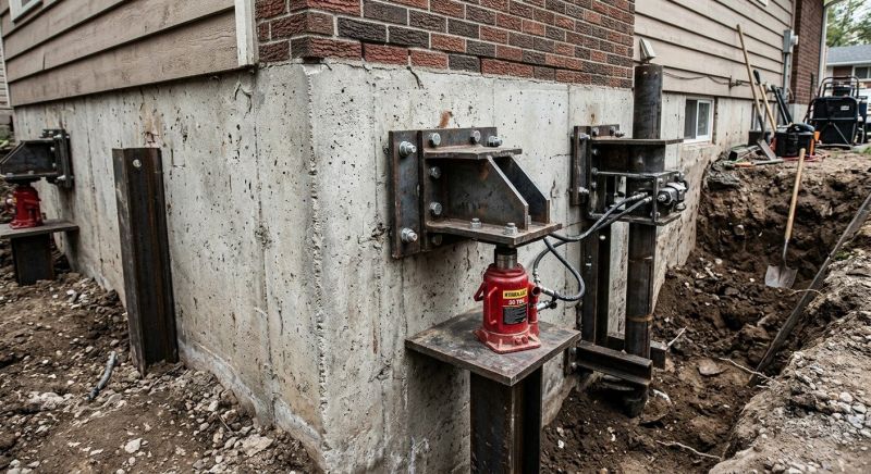 Concrete Foundation Leveling in Taswell, IN