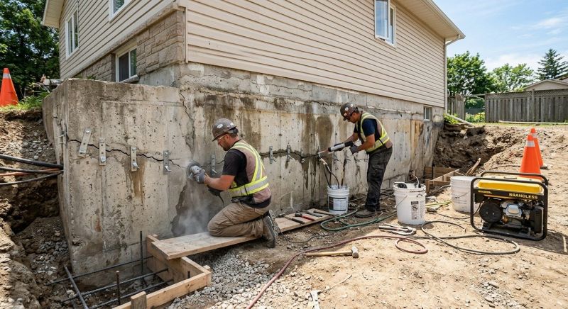 Concrete Foundation Repair in Greenville, IN