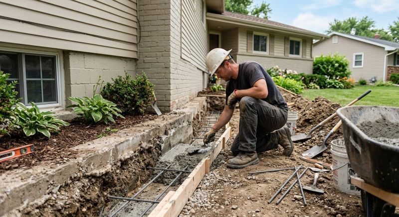 Concrete Foundation Repair in Louisville, KY