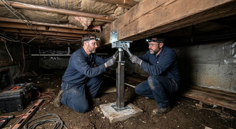 Crawlspace Foundation Repair in Brandenburg, KY