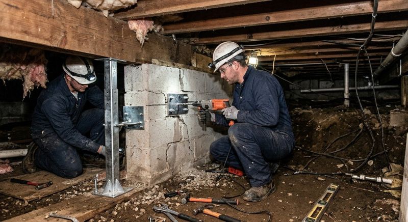 Crawlspace Foundation Repair in Floyds Knobs, IN