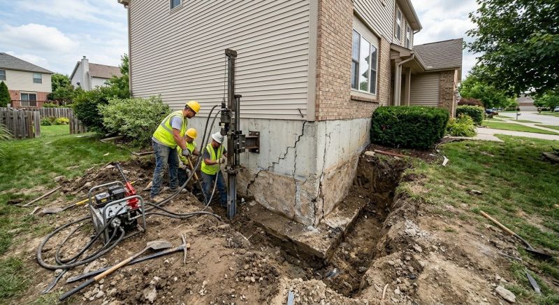 Foundation Damage Repair in Meade County, KY