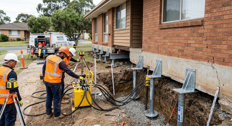 Foundation Jacking in Brandenburg, KY