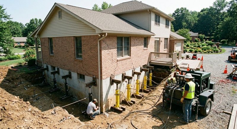 Foundation Jacking in Crawford County, IN