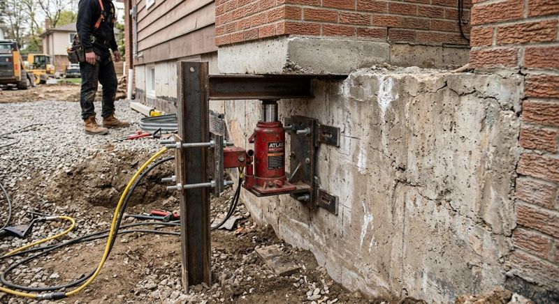 Foundation Jacking in Floyds Knobs, IN