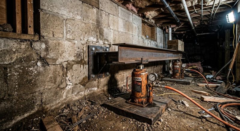 Foundation Jacking in Greenville, IN