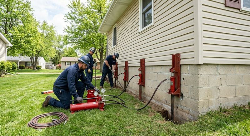 Foundation Jacking in Jefferson County, KY