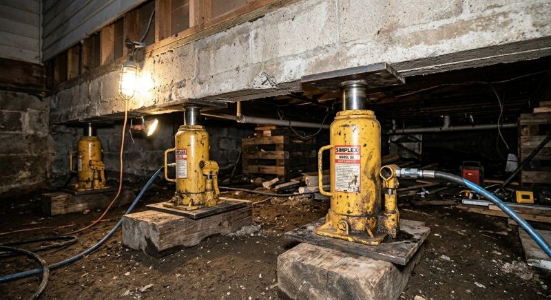 Foundation Jacking in Corydon, IN