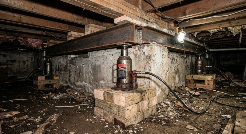 Foundation Jacking in Corydon, IN
