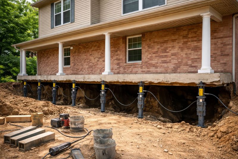 Foundation Jacking in New Albany, IN