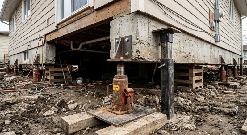 Foundation Jacking in Sellersburg, IN