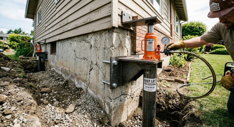 Foundation Lifting in Harrison County, IN