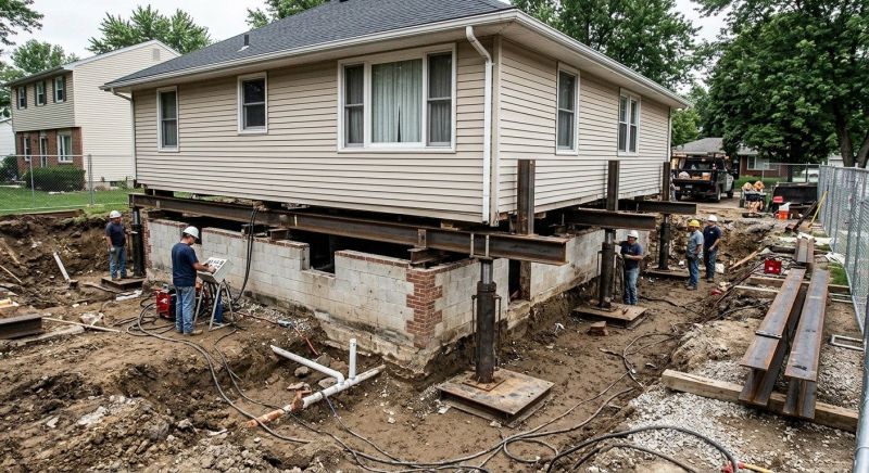 Foundation Lifting in Jefferson County, KY