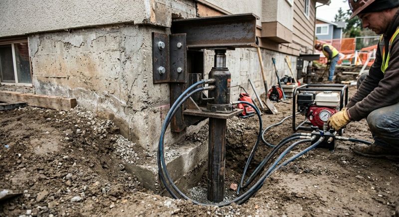 Foundation Lifting in Louisville, KY