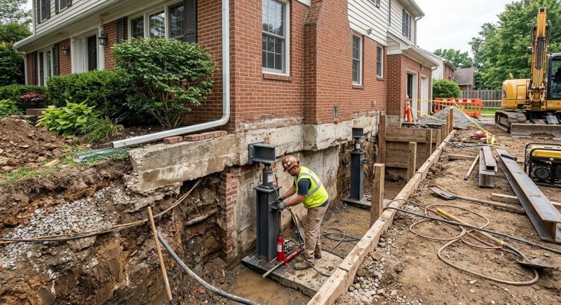 Foundation Raising in Borden, IN