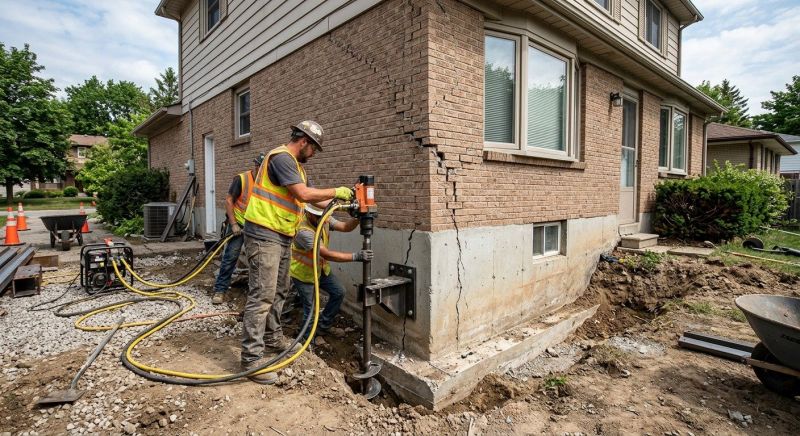 Foundation Raising in Harrison County, IN
