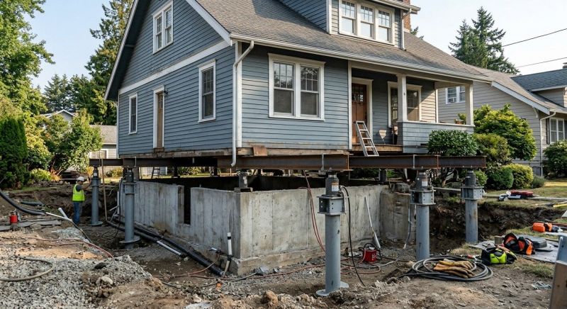Foundation Raising in Irvington, KY
