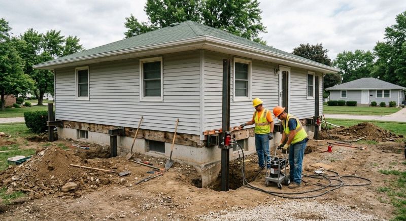 Foundation Releveling in Corydon, IN