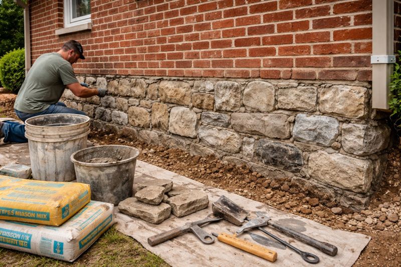 Foundation Renovation in Corydon, IN