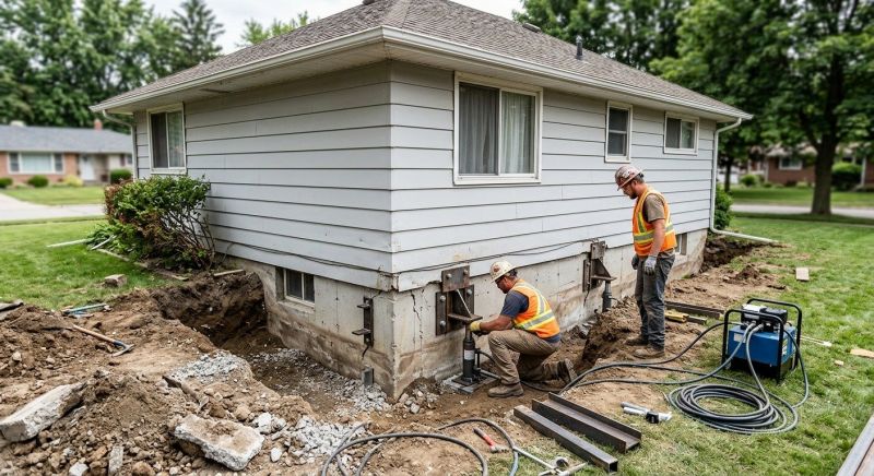 Foundation Repair in Brandenburg, KY