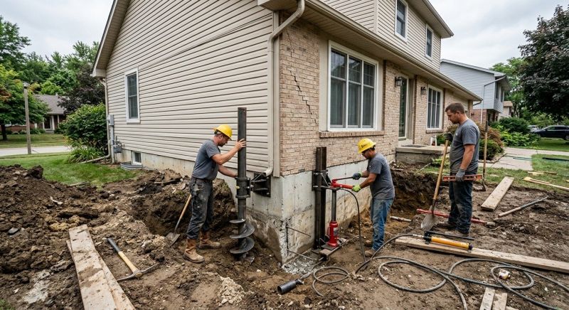 Foundation Repair in Harrison County, IN
