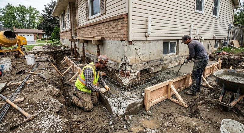 Foundation Repair in Jeffersonville, IN