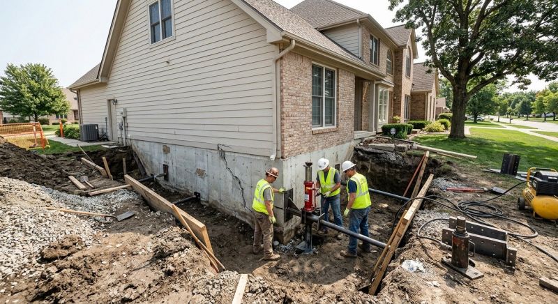 Foundation Repair in New Albany, IN