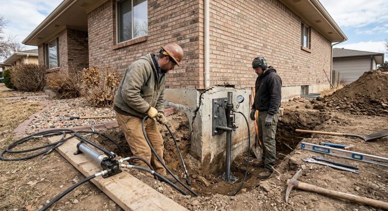 Foundation Stabilizing in Georgetown, IN