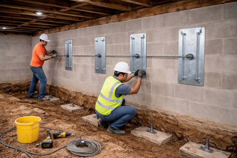 Foundation Stabilizing in Greenville, IN