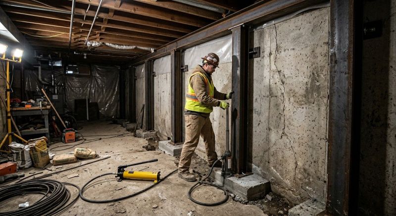 Foundation Stabilizing in Greenville, IN