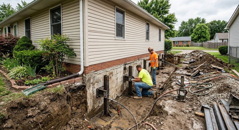 Foundation Stabilizing in Louisville, KY
