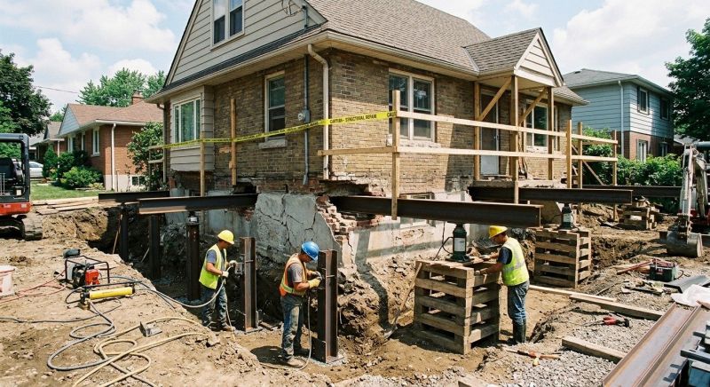 Foundation Structural Repair in Georgetown, IN
