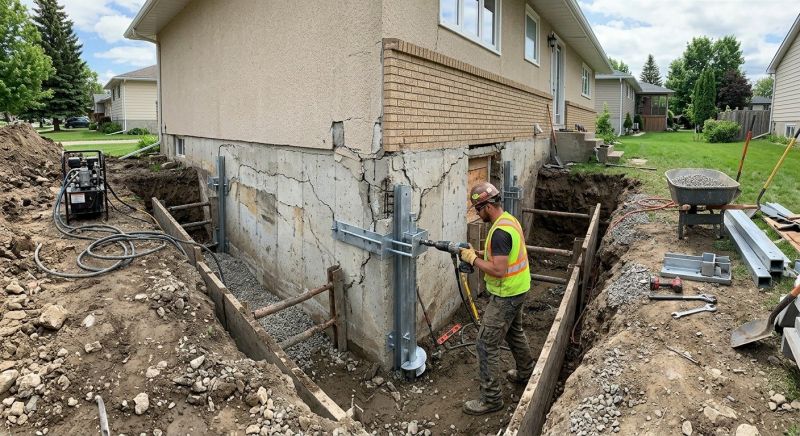Foundation Structural Repair in Irvington, KY