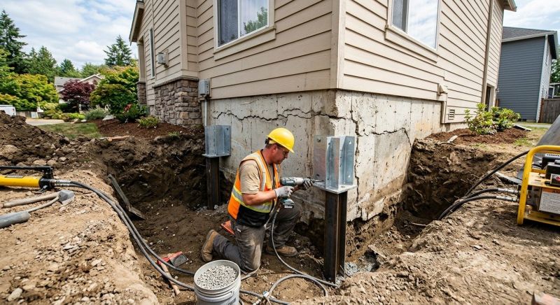 Foundation Structural Repair in Leavenworth, IN