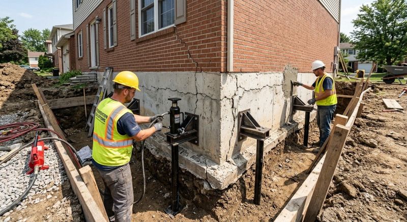 Foundation Structural Repair in Taswell, IN