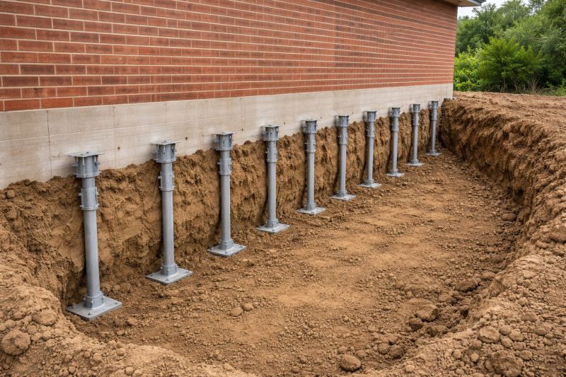 Helical Pile Installation in Corydon, IN