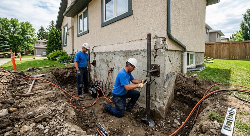 Helical Pile Installation in Corydon, IN