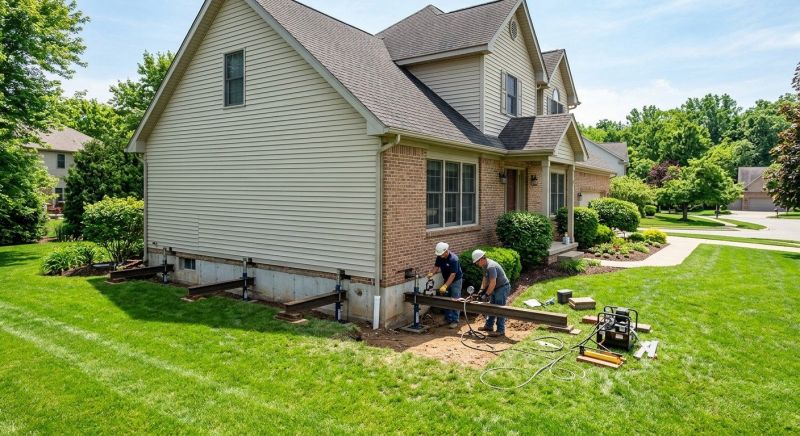 Home Foundation Leveling in Meade County, KY