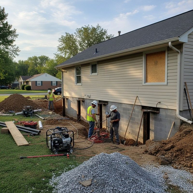 Home Foundation Repair in Harrison County, IN