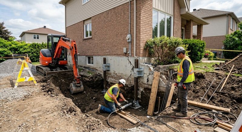 House Foundation Repair in Meade County, KY