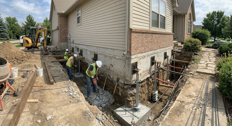 House Underpinning in Corydon, IN