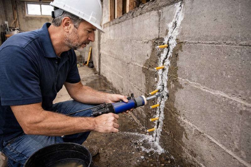 Leaking Foundation Repair in Corydon, IN