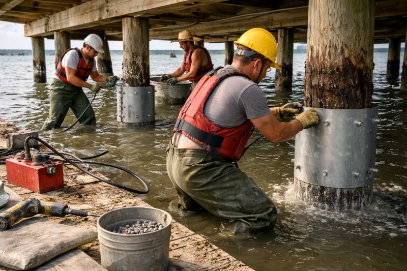 Piling Repair in Crawford County, IN